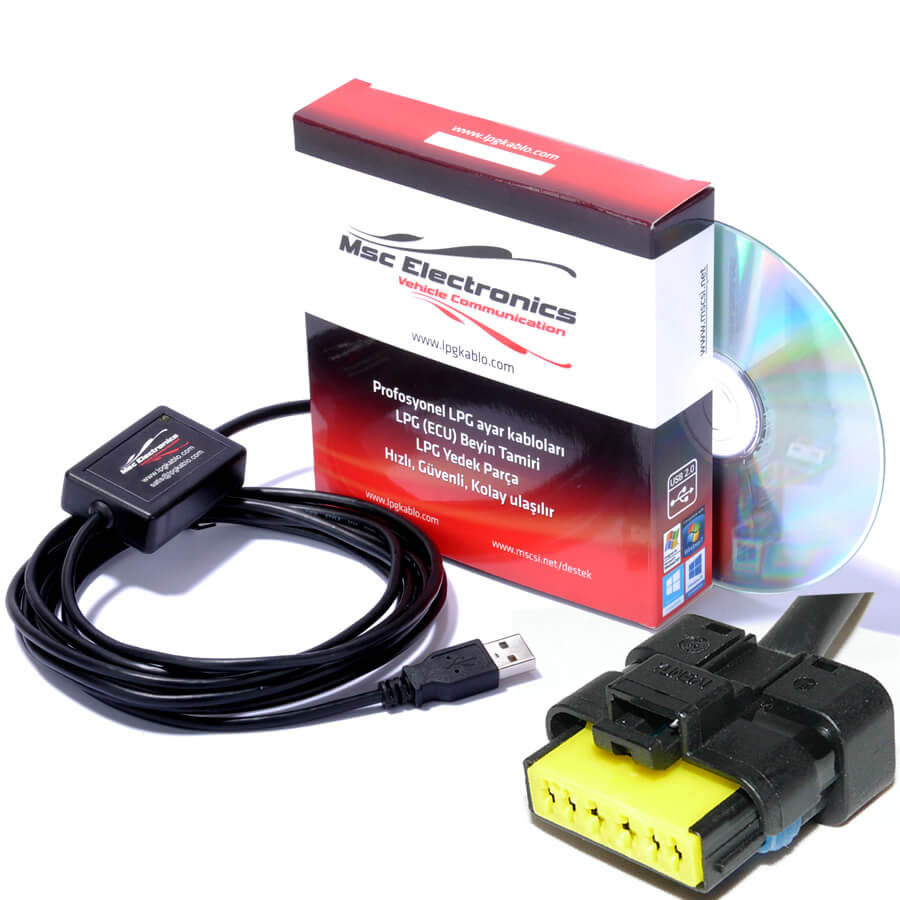 LPG-C01A MİLANO E-GAS INTERFACE AYAR KABLOSU